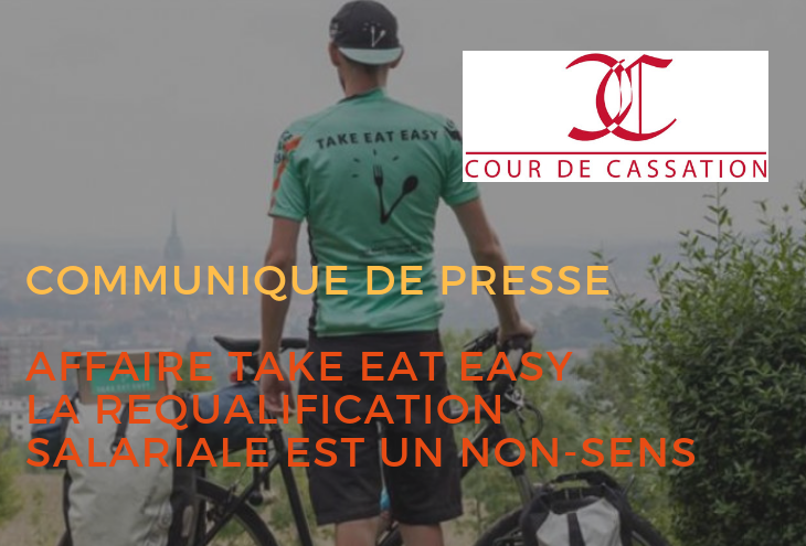 Affaire Take Eat Easy : la requalification salariale est un non-sens